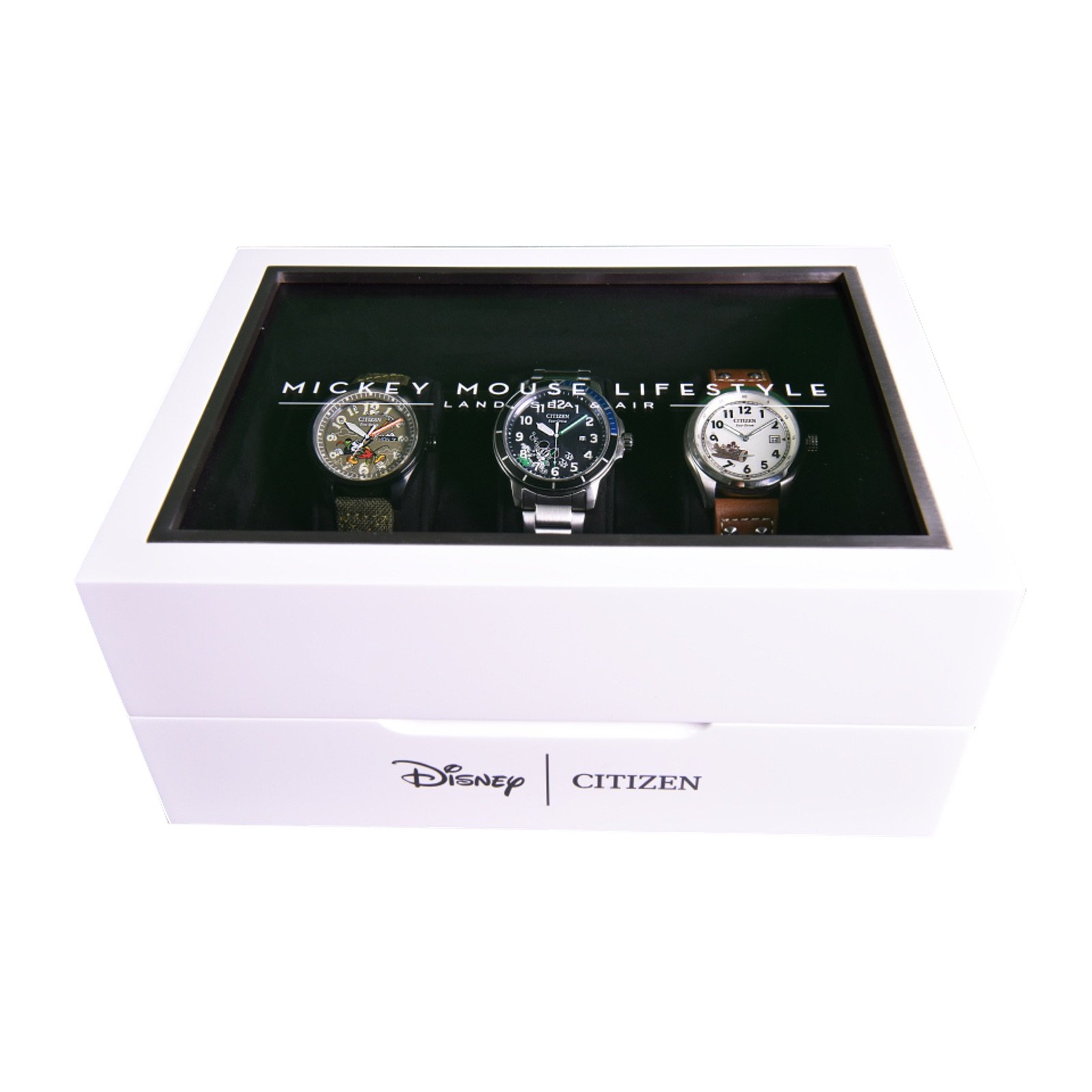 Mickey Mouse World Adventure Boxed Watch Set by Citizen — EXTRA
